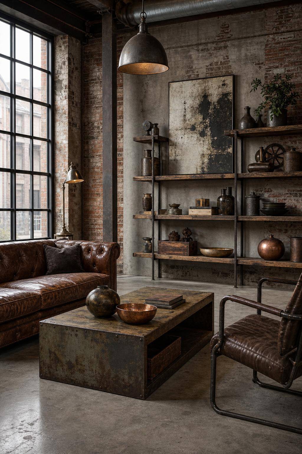 Einrichtungsstil: Industrial Style- Dekoriere mit Patina-Accessoires für Vintage-Charme