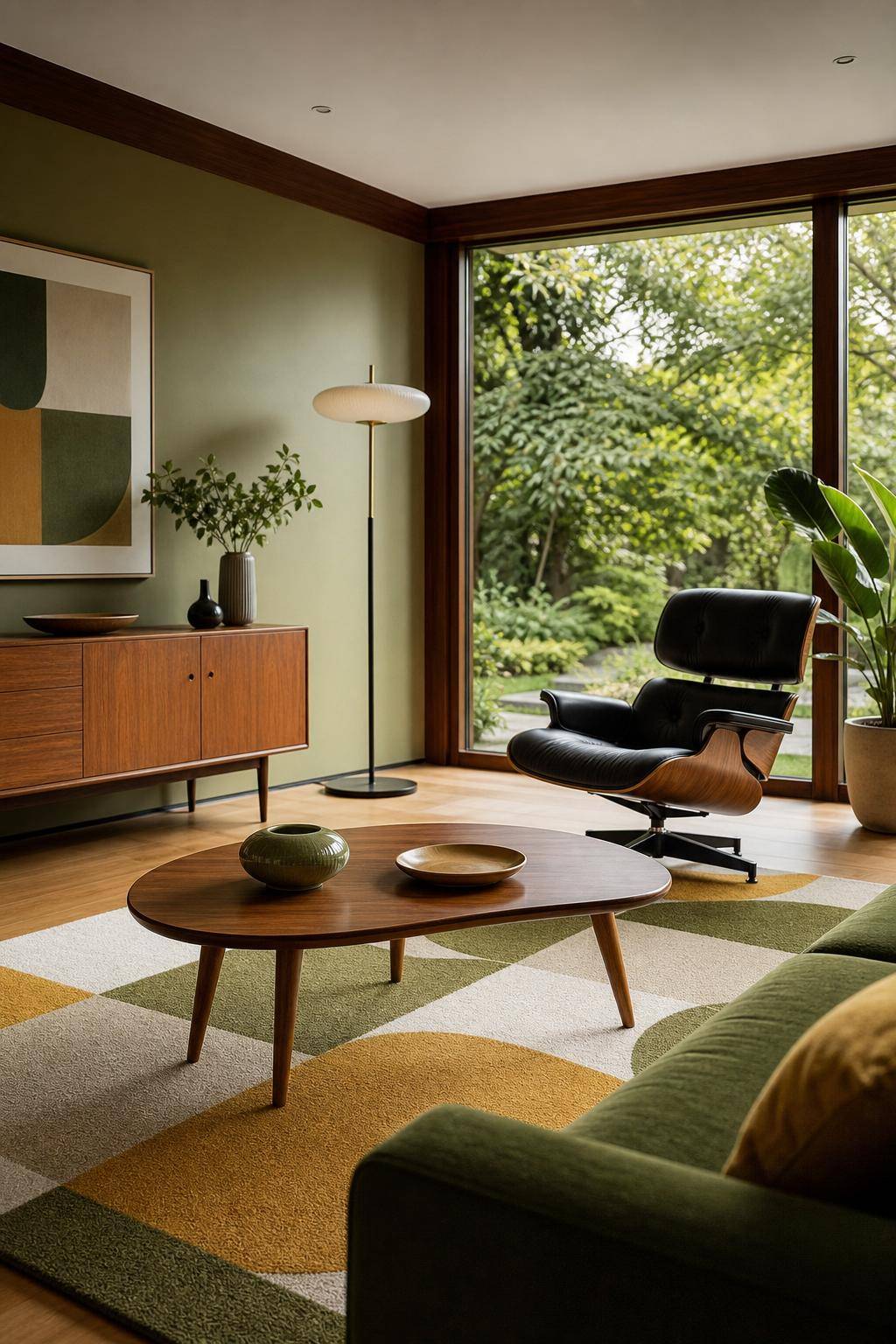 Einrichtungsstil: Mid Century Modern- Experimentiere mit Nierentischchen