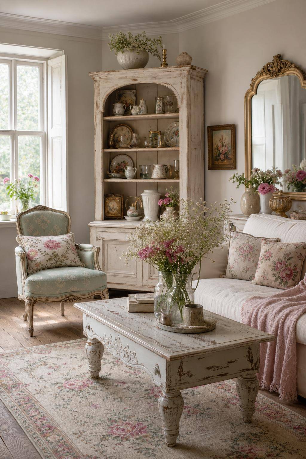 Einrichtungsstil: Shabby Chic- Entdecke Vintage-Schätze auf dem Flohmarkt