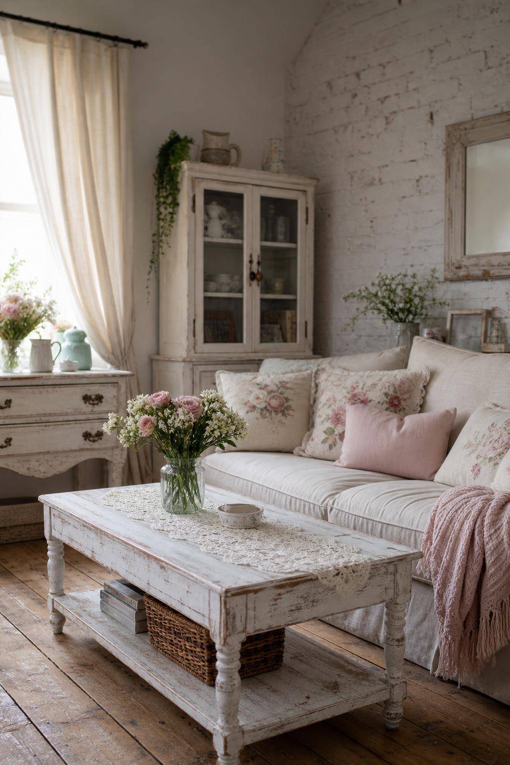 Einrichtungsstil: Shabby Chic- Verziere Möbel mit ornamentalen Knäufen