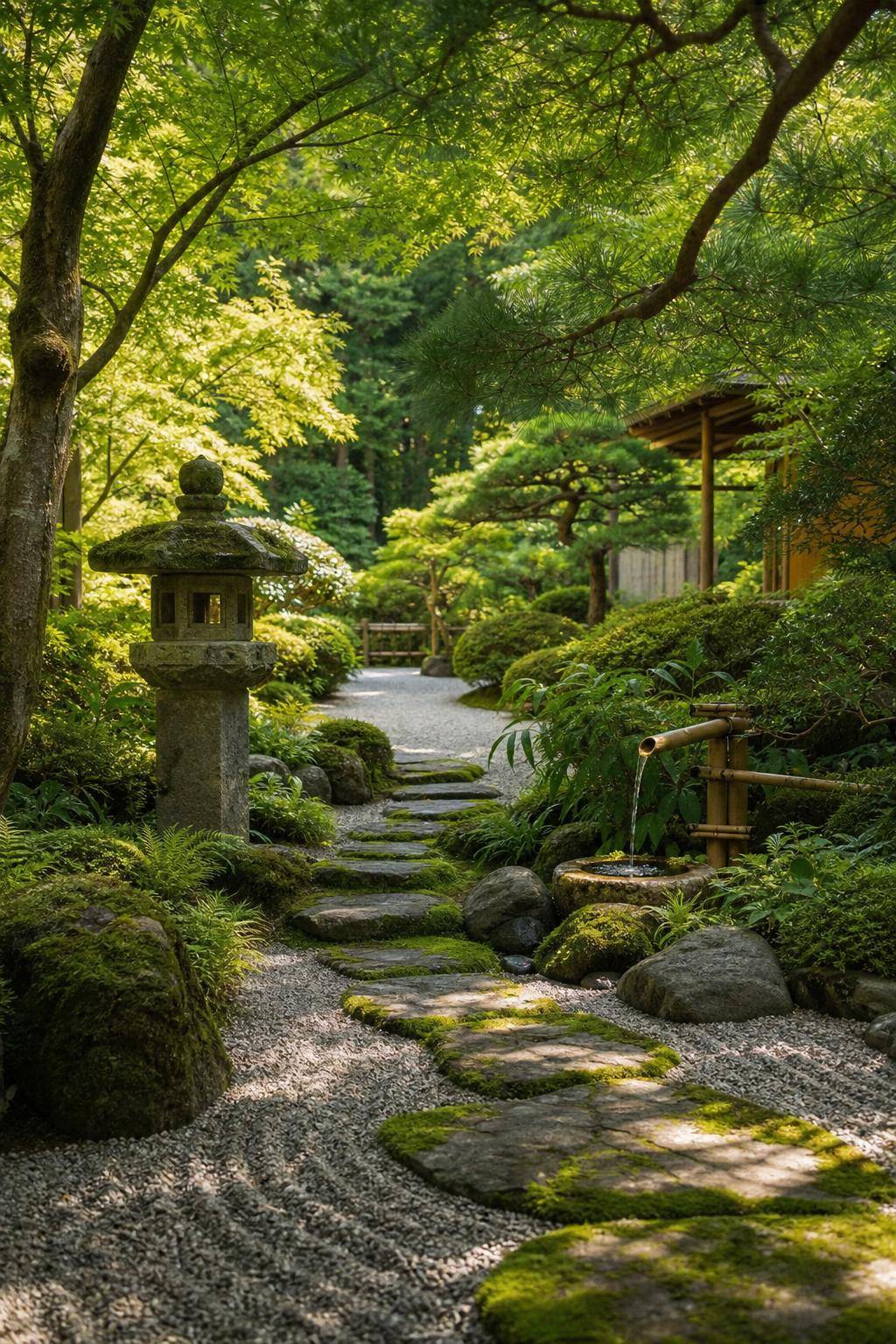 Japanischen Garten anlegen- Erzeuge Schattenplätze mit filigranen Bäumen
