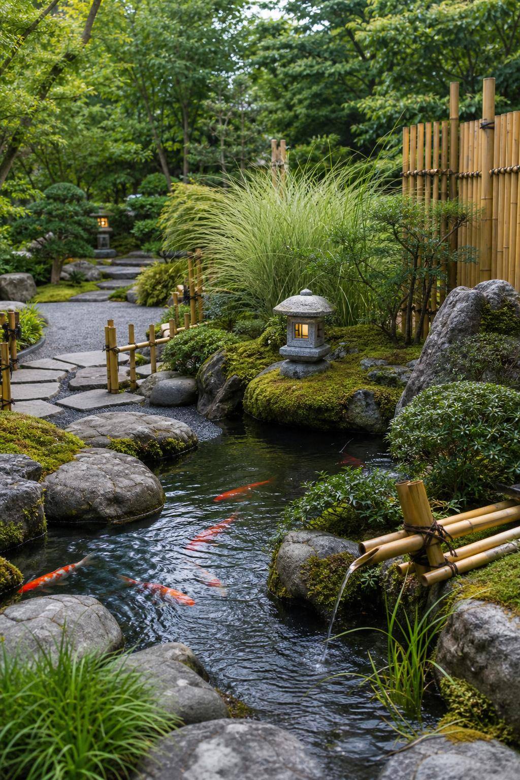 Japanischen Garten anlegen- Kombiniere Ziergräser für Natürlichkeit