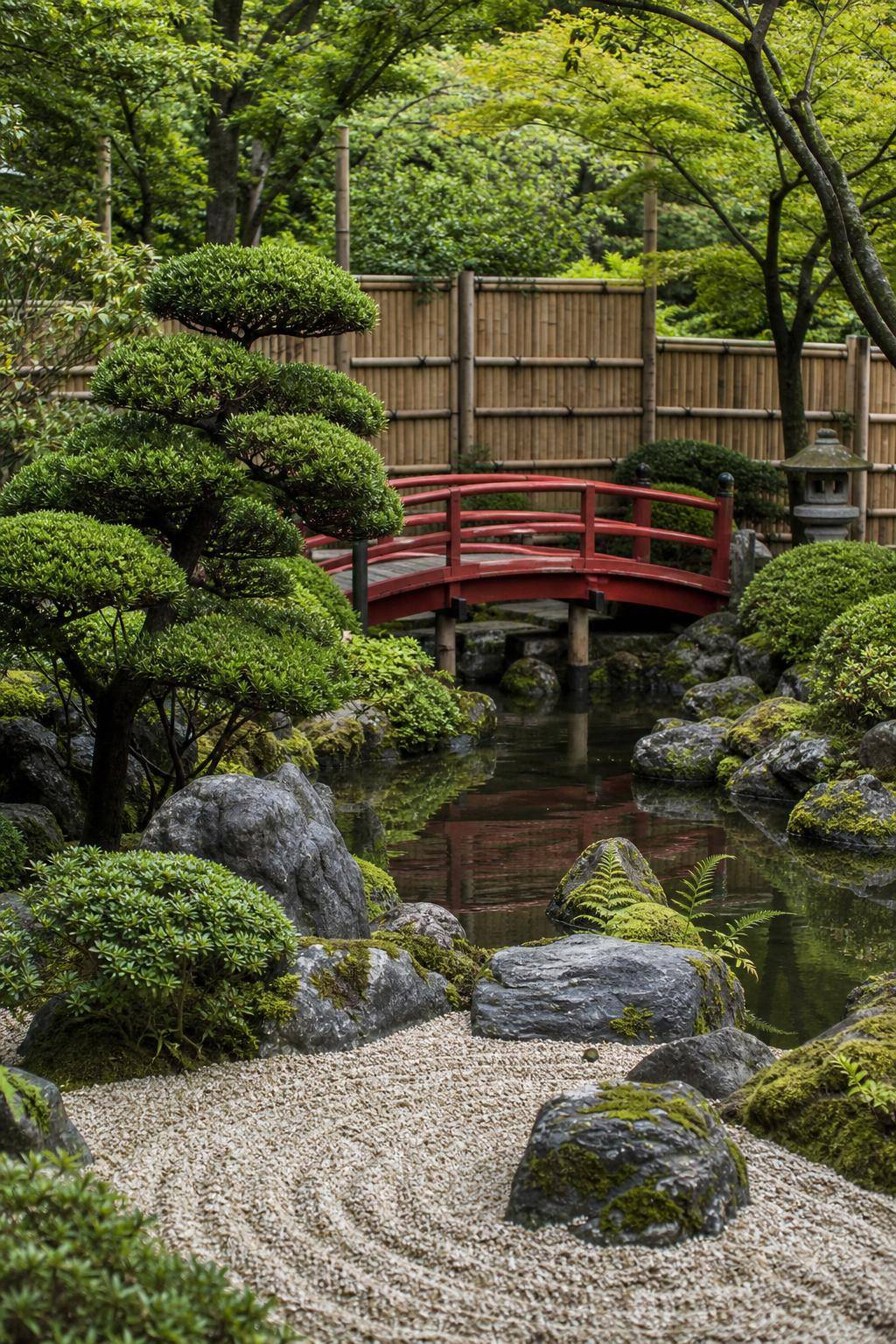 Japanischen Garten anlegen- Schaffe einen kleinen Teich für Spiegelungen