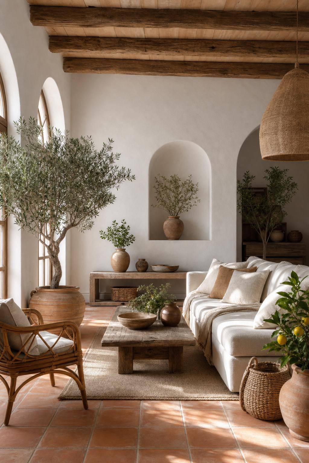 Mediterraner Einrichtungsstil- Hole dir Olivenbaum- oder Zitronenpflanzen ins Haus
