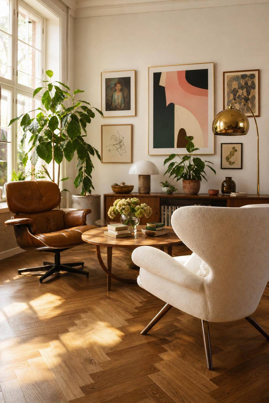 Stilmix-Einrichtung- Füge Designklassiker mit Flohmarktfunden zusammen
