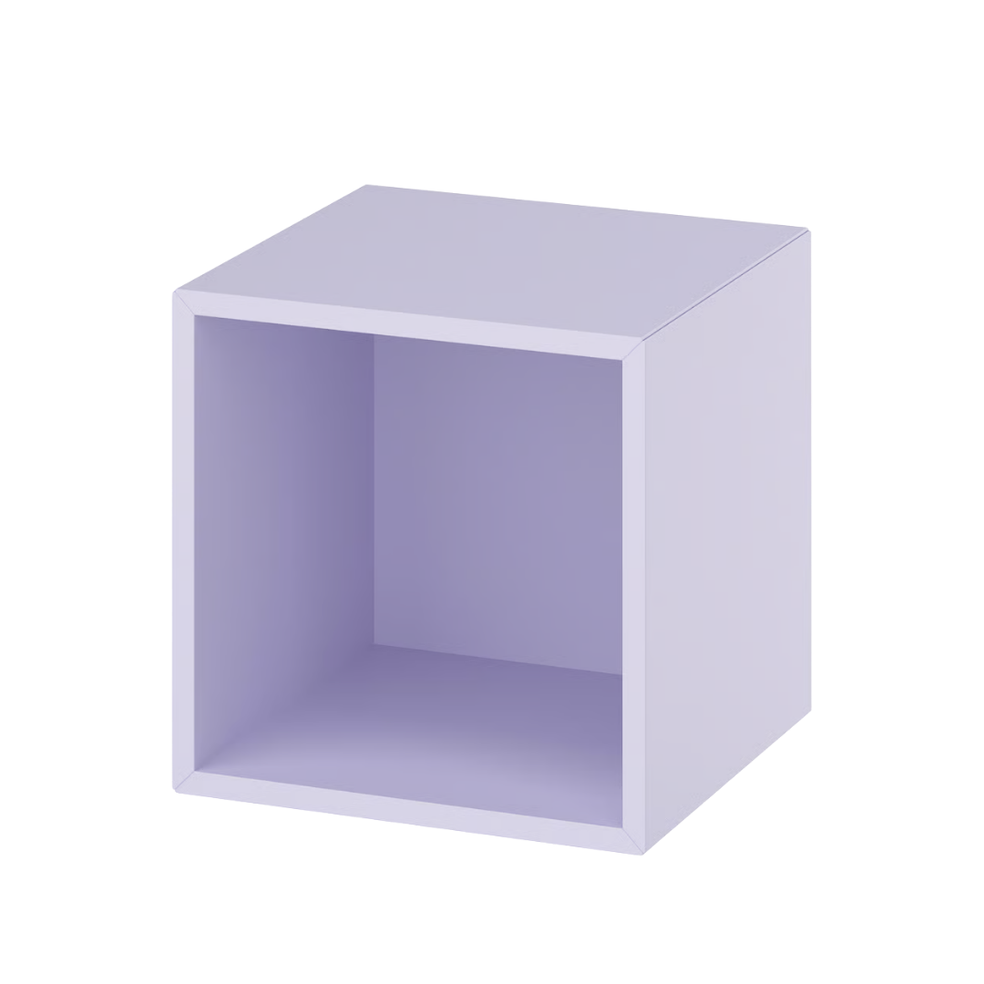 EKET Würfelschrank in Blasslila von IKEA