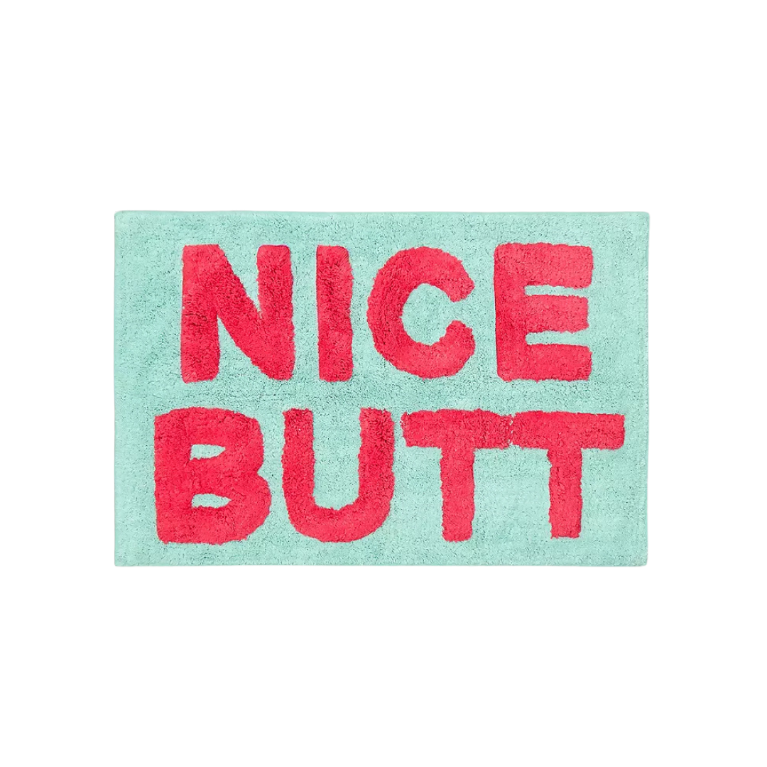 Nice Butt Badematte in Teal und Pink von Urban Outfitters