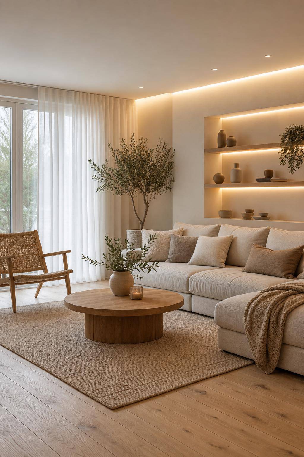 Einrichtungsstil: Lagom- Beleuchte Räume sanft mit indirektem Licht