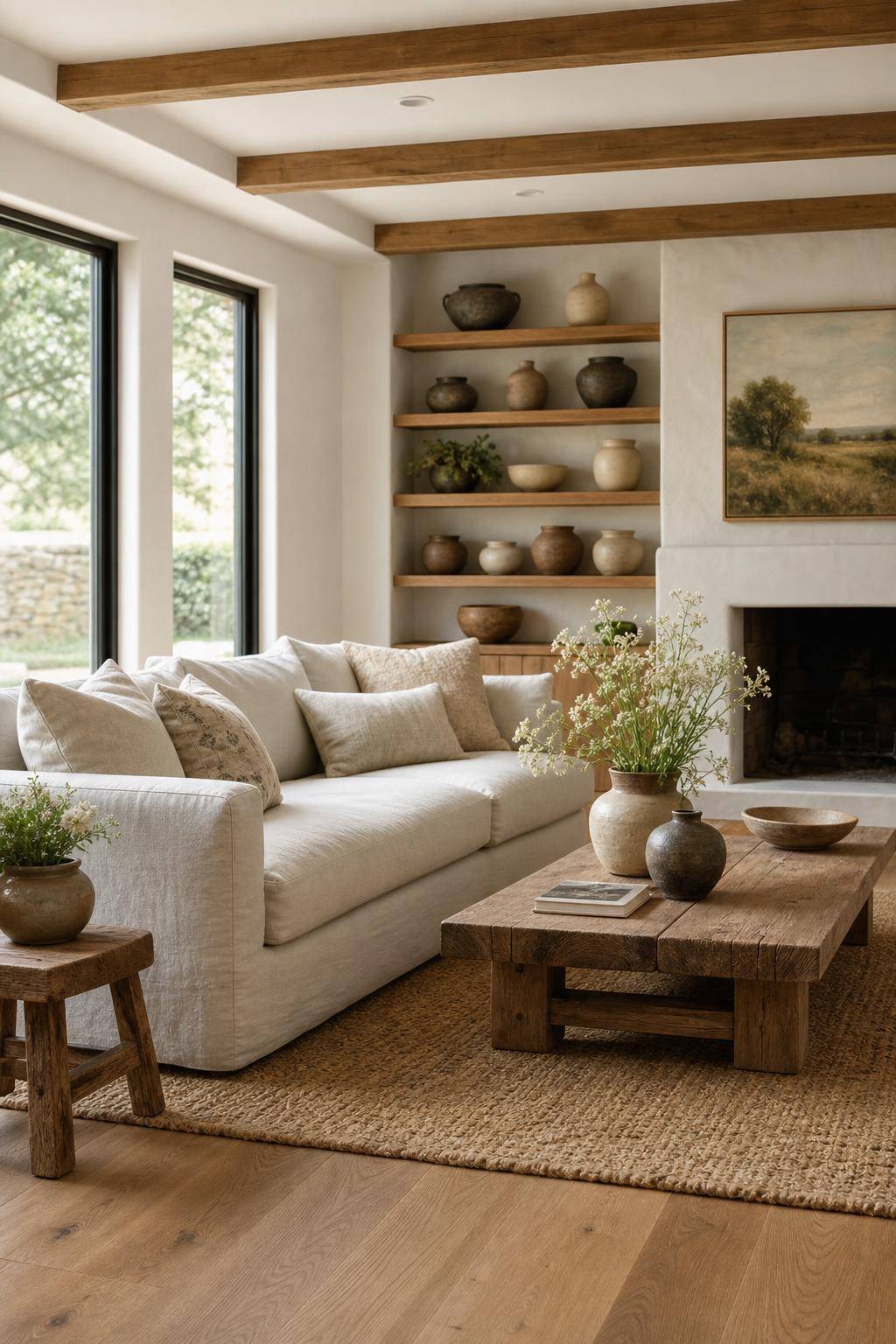 Einrichtungsstil: Modern Country Style- Dekoriere mit handgemachten Keramikvasen
