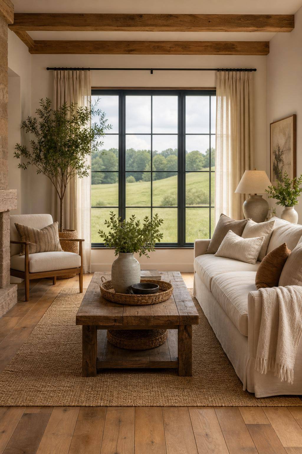 Einrichtungsstil: Modern Country Style- Erhöhe Wohnlichkeit durch Teppiche aus Naturfaser