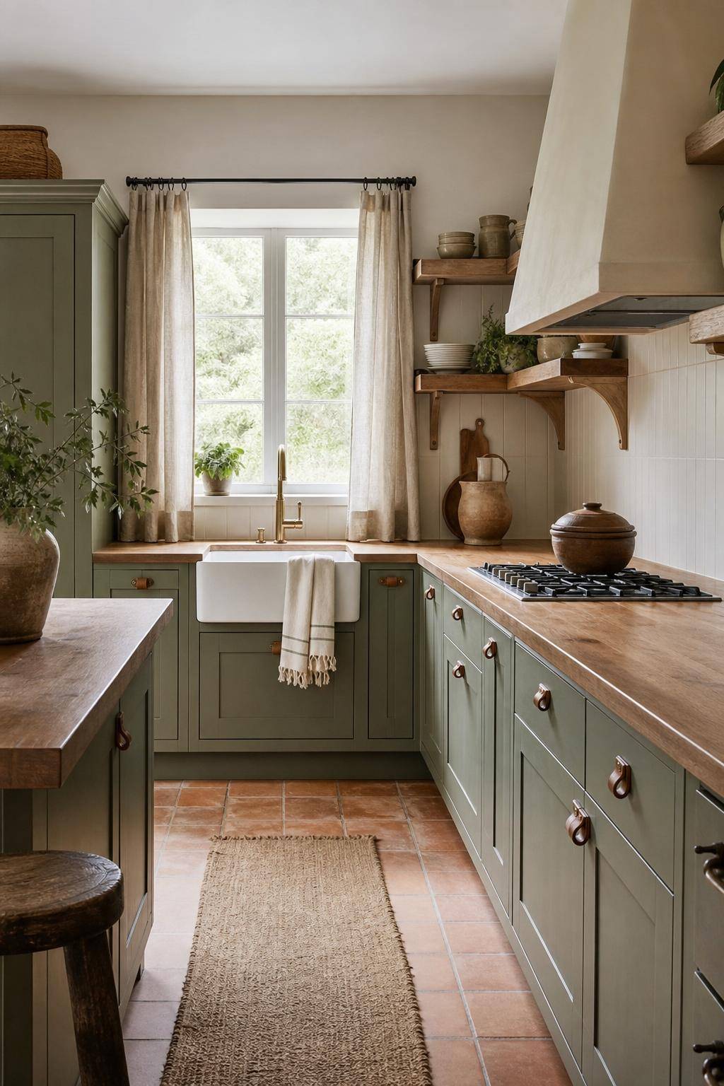 Einrichtungsstil: Modern Country Style- Ersetze klassische Türgriffe durch Ledergriffe
