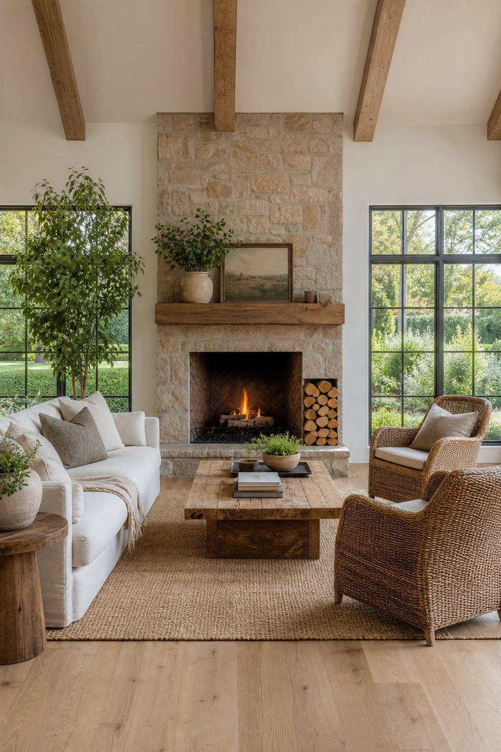 Einrichtungsstil: Modern Country Style- Integriere Pflanzen für mehr Frische
