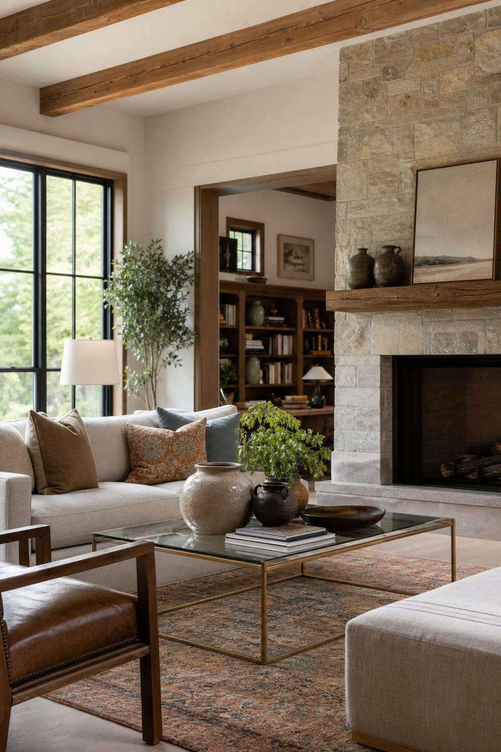 Einrichtungsstil: Modern Country Style- Variiere zwischen matten und glänzenden Oberflächen