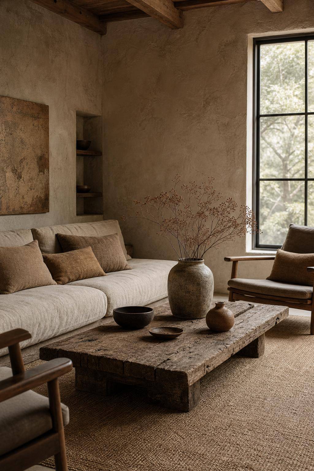 Einrichtungsstil: Wabi-Sabi- Schaffe harmonische Farbnuancen in Erdtönen