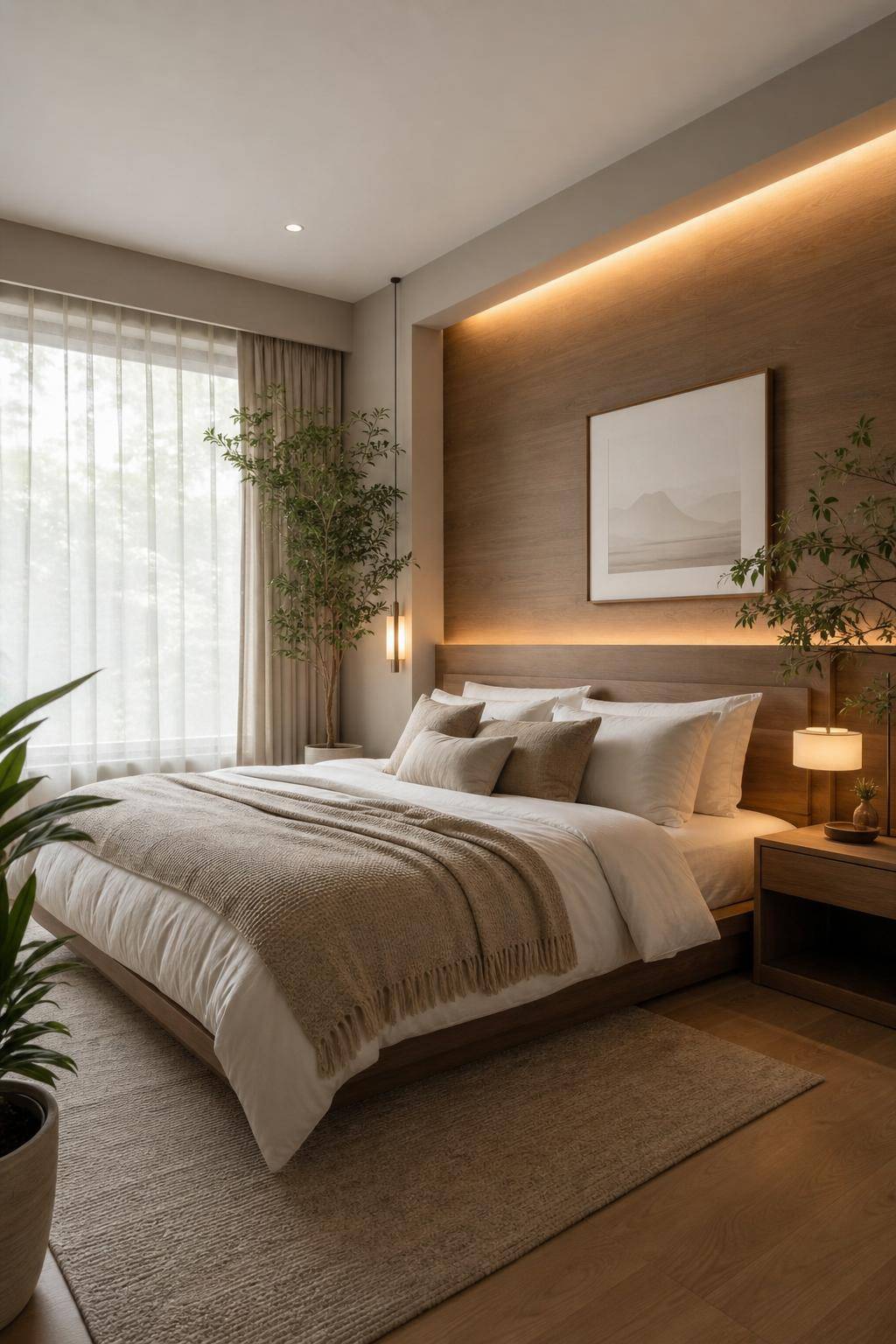 Feng-Shui im Schlafzimmer- Baue kleine Rückzugsorte für Geborgenheit