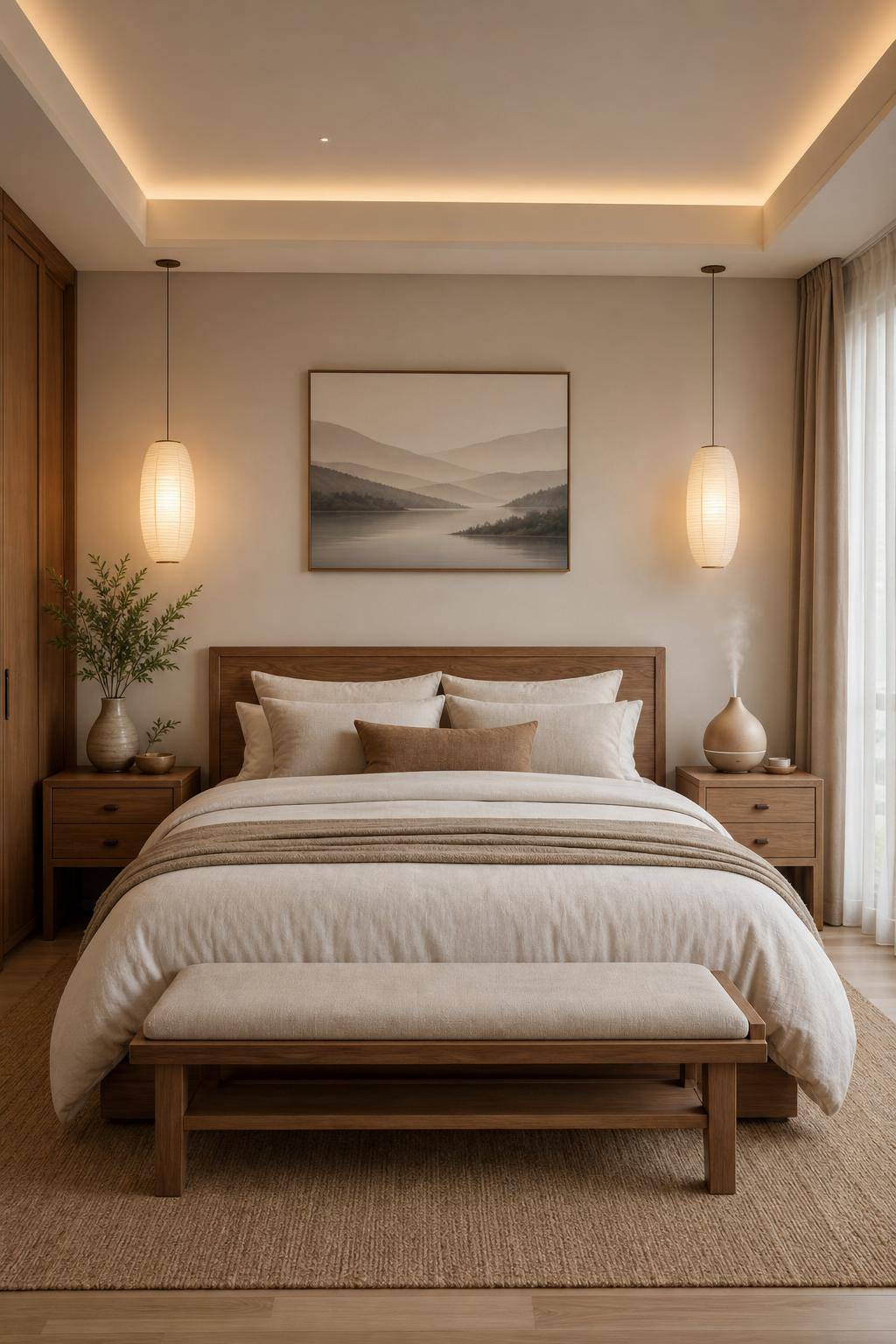 Feng-Shui im Schlafzimmer- Ergänze dezente Düfte für bessere Atmosphäre