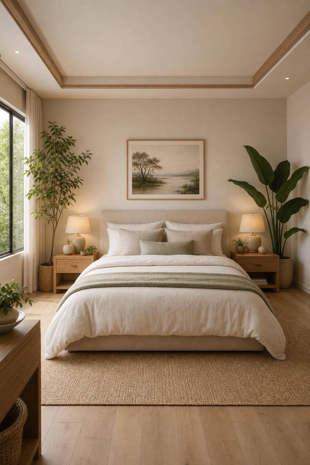 Feng-Shui im Schlafzimmer- Schaffe einen harmonischen Mittelpunkt des Raumes