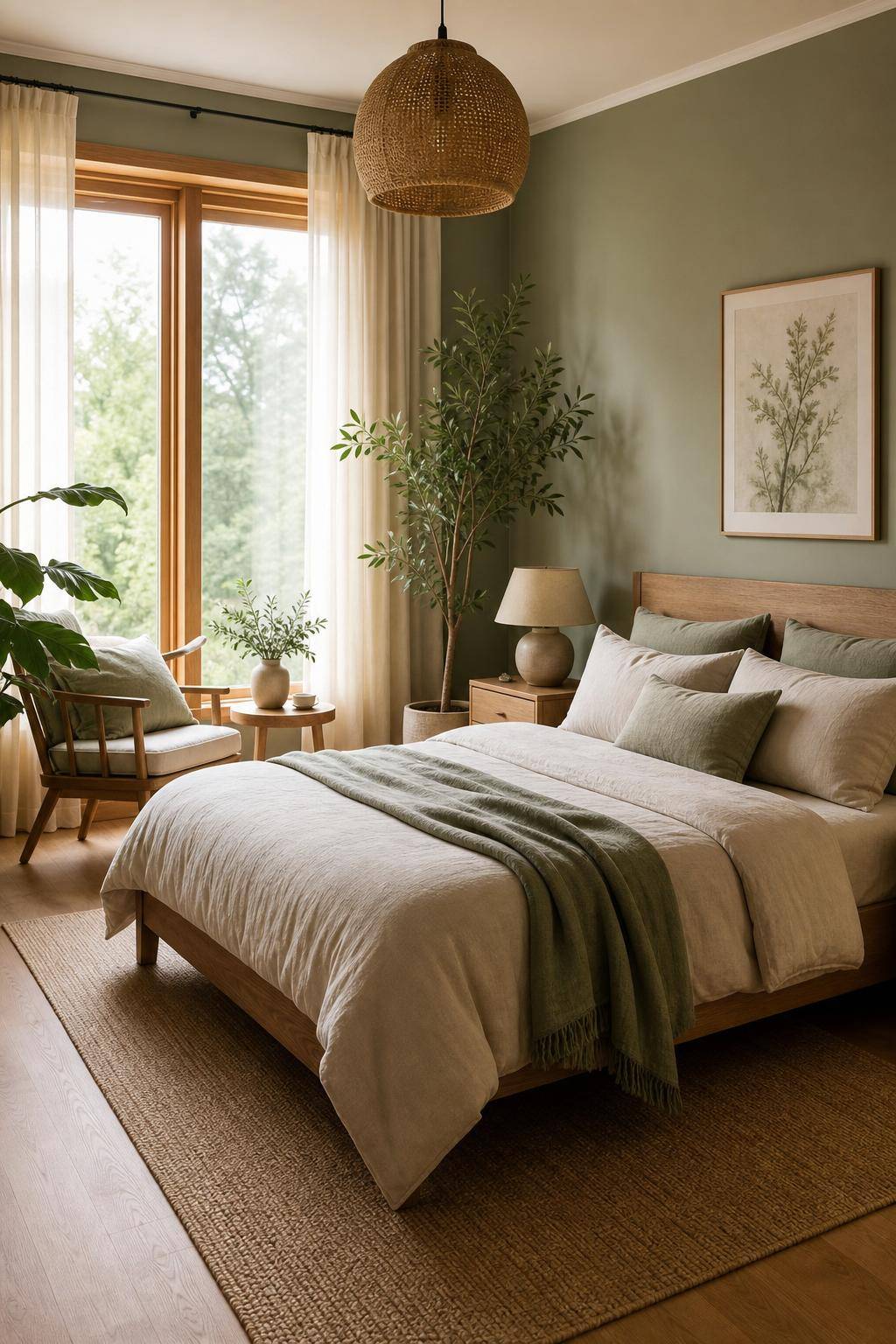 Feng-Shui im Schlafzimmer- Wähle beruhigende Wandfarben für Harmonie