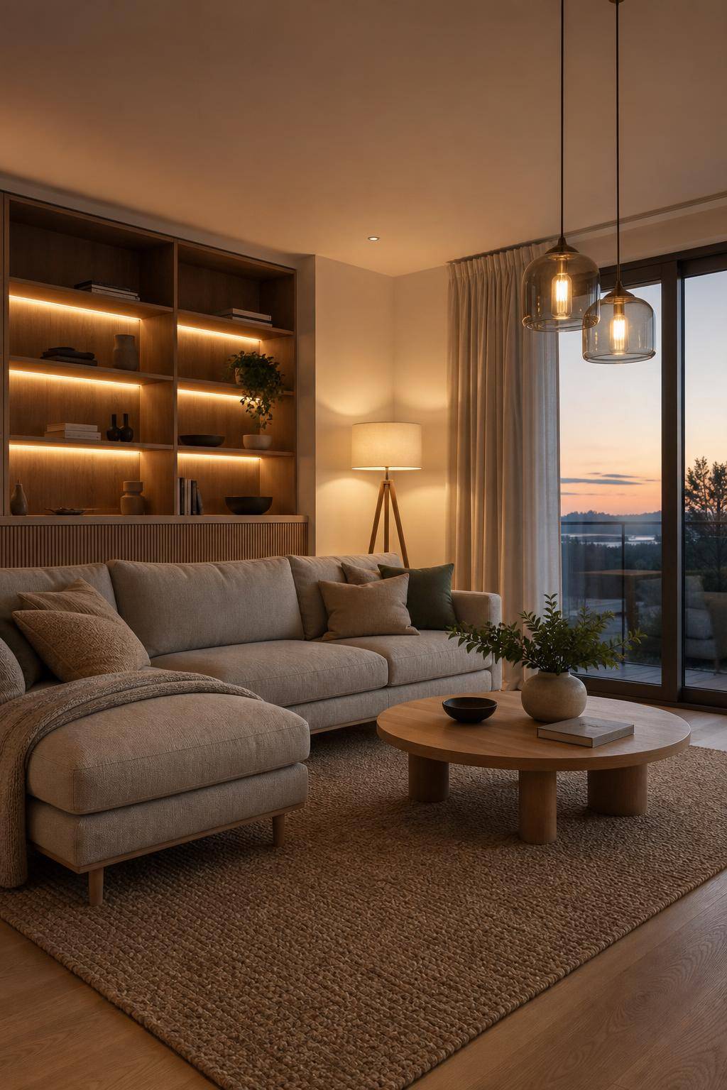 Ferienwohnung einrichten- Schaffe Atmosphäre mit sanfter Beleuchtung