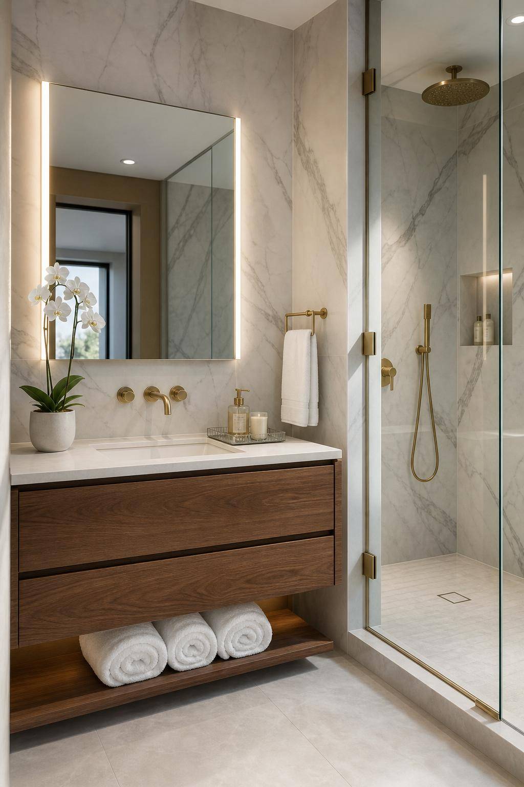 Gäste-WC gestalten- Ergänze edle Accessoires