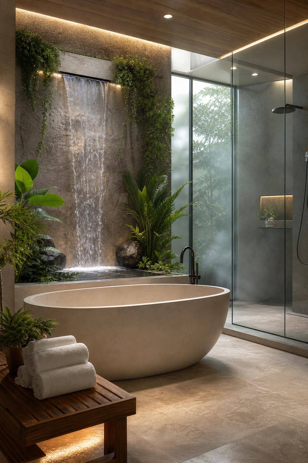 Home Spa gestalten- Erzeuge akustische Entspannung mit Wasserfontänen