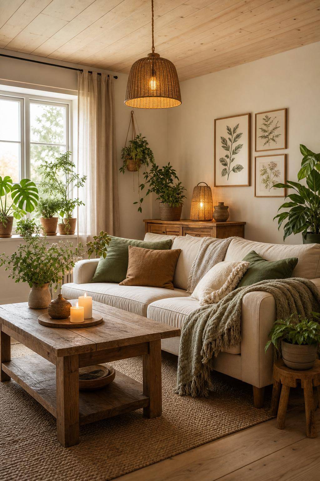 Hygge: Einrichtungsstil- Lass Pflanzen Gemütlichkeit ins Zuhause bringen