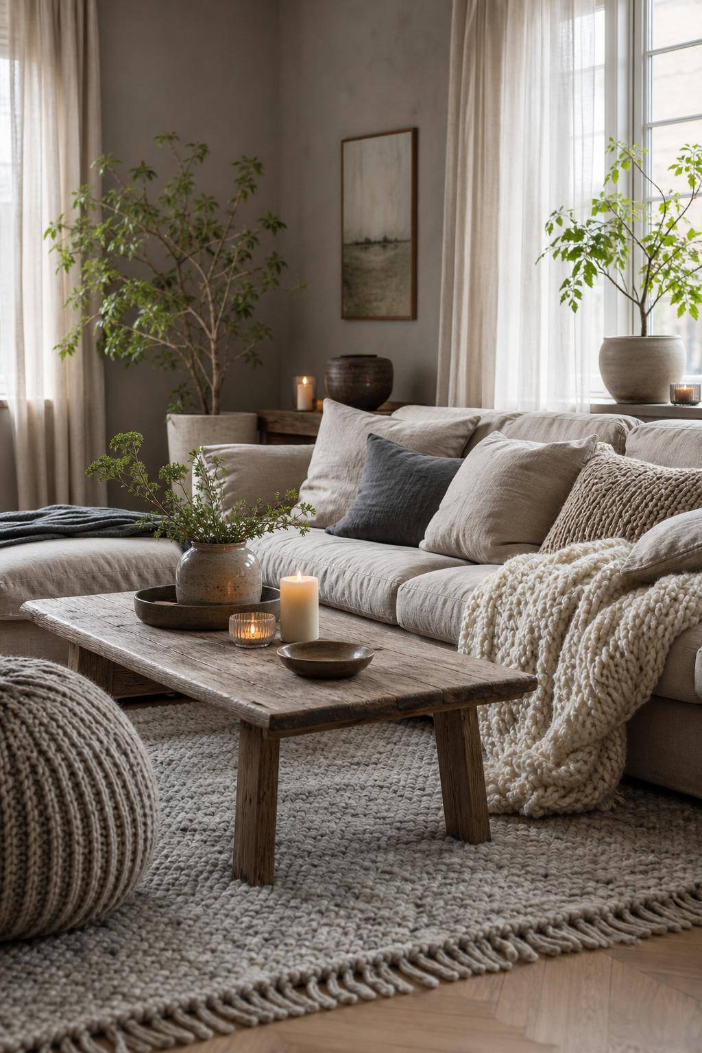Hygge: Einrichtungsstil- Mixe verschiedene Texturen für Spannung