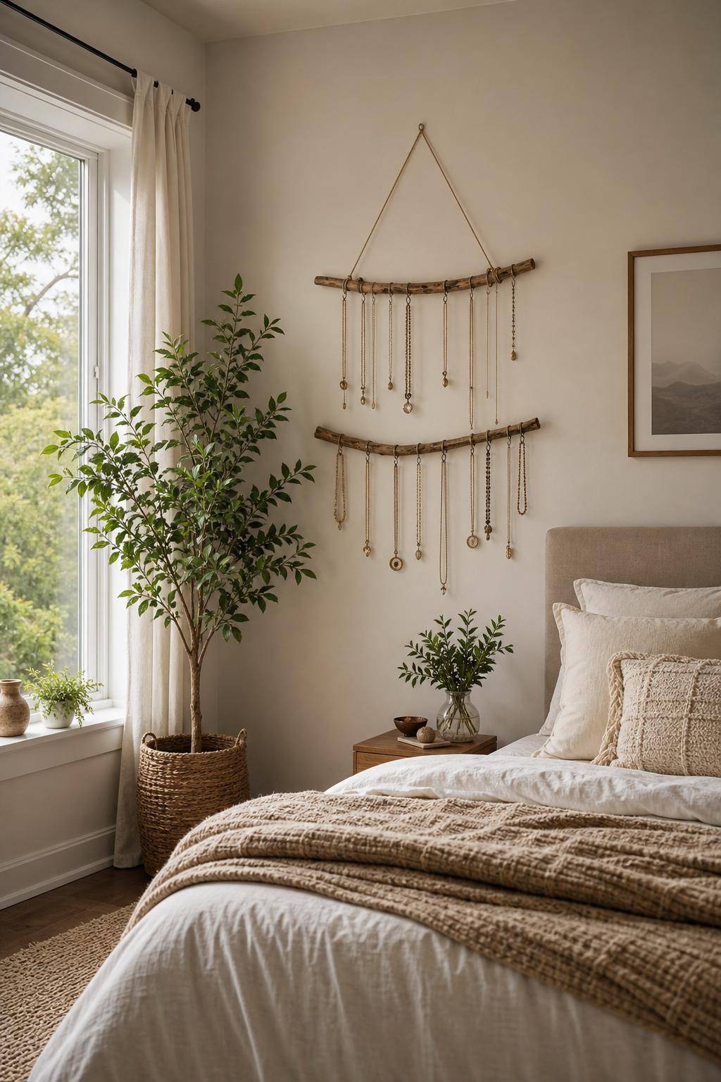 Ideen: Schlafzimmer-Deko- Baue eine DIY-Schmuckaufbewahrung