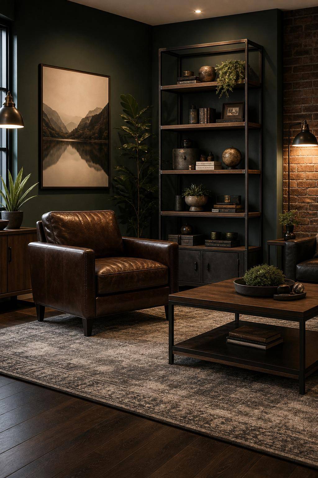 Inspiration: Männerzimmer einrichten- Nutze Teppiche für mehr Gemütlichkeit