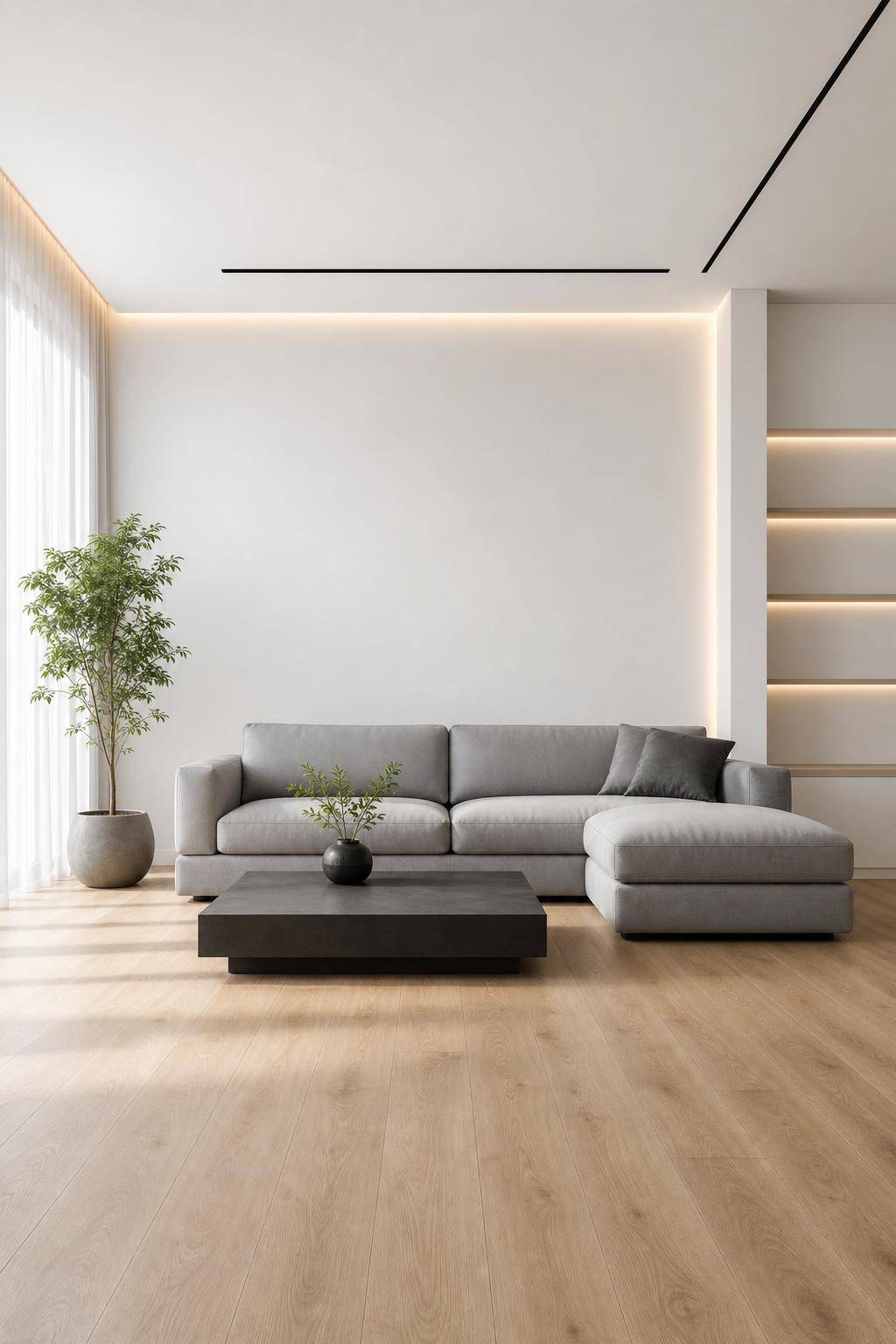 Inspiration: Minimalistisch wohnen-Reduziere Dekoration auf das Wesentliche