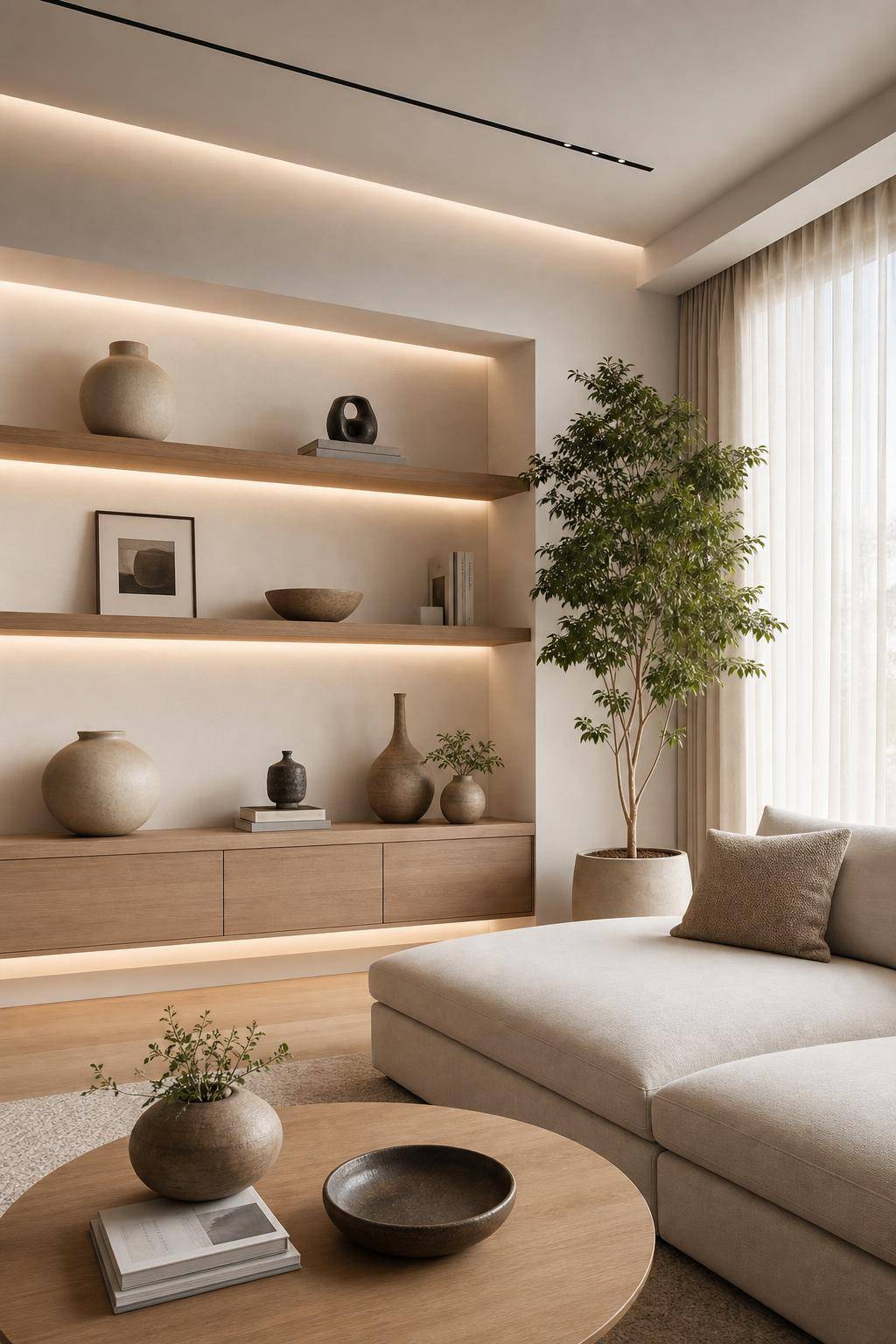 Inspiration: Minimalistisch wohnen- Präsentiere persönliche Schätze stilvoll und dezent
