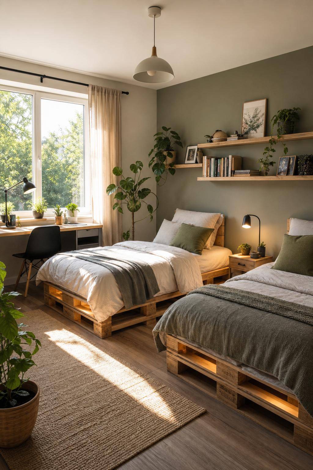 WG-Zimmer einrichten- Baue eine Palette zum kreativen Bettgestell um