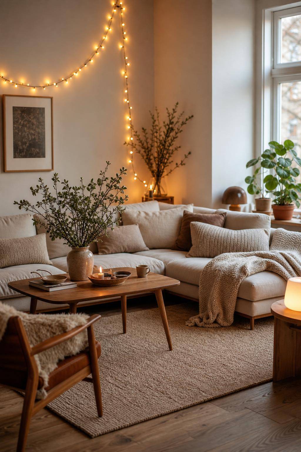 Wohnstil: Dänisches Design- Schaffe Atmosphäre mit hyggeligen Lichterketten