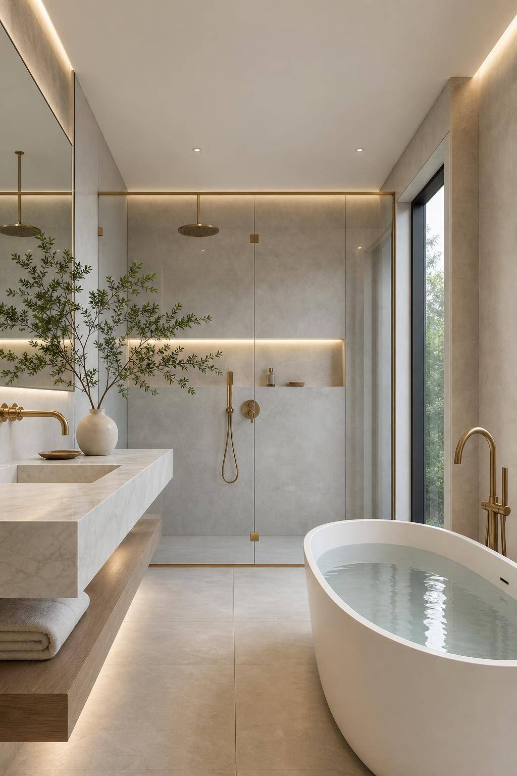 Designer-Badezimmer einrichten-Wähle hochwertige Armaturen mit elegantem Design