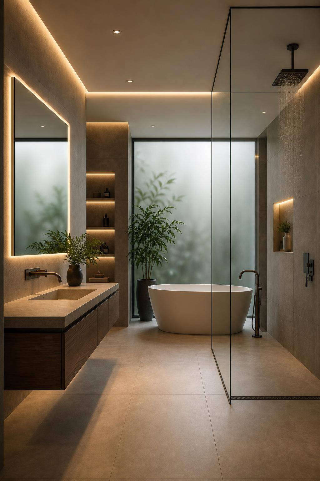 Designer-Badezimmer einrichten- Baue smarte Design-Elemente für mehr Komfort ein