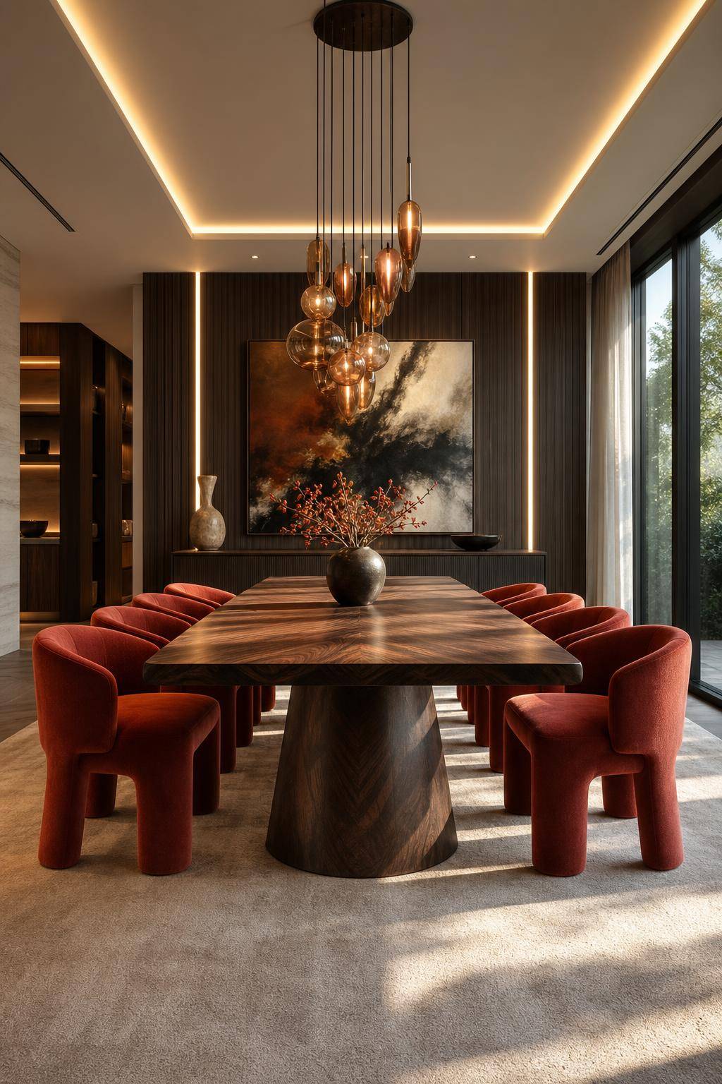 Designer-Esszimmer einrichten- Zeige Mut zu extravaganter Bestuhlung