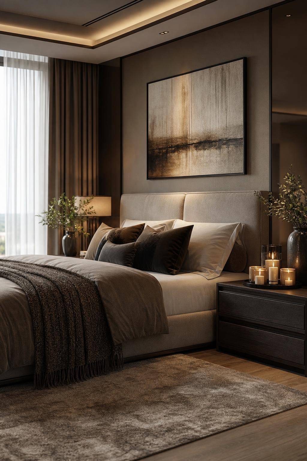 Designer-Schlafzimmer einrichten- Ergänze das Schlafzimmer mit exklusiven Duftkerzen