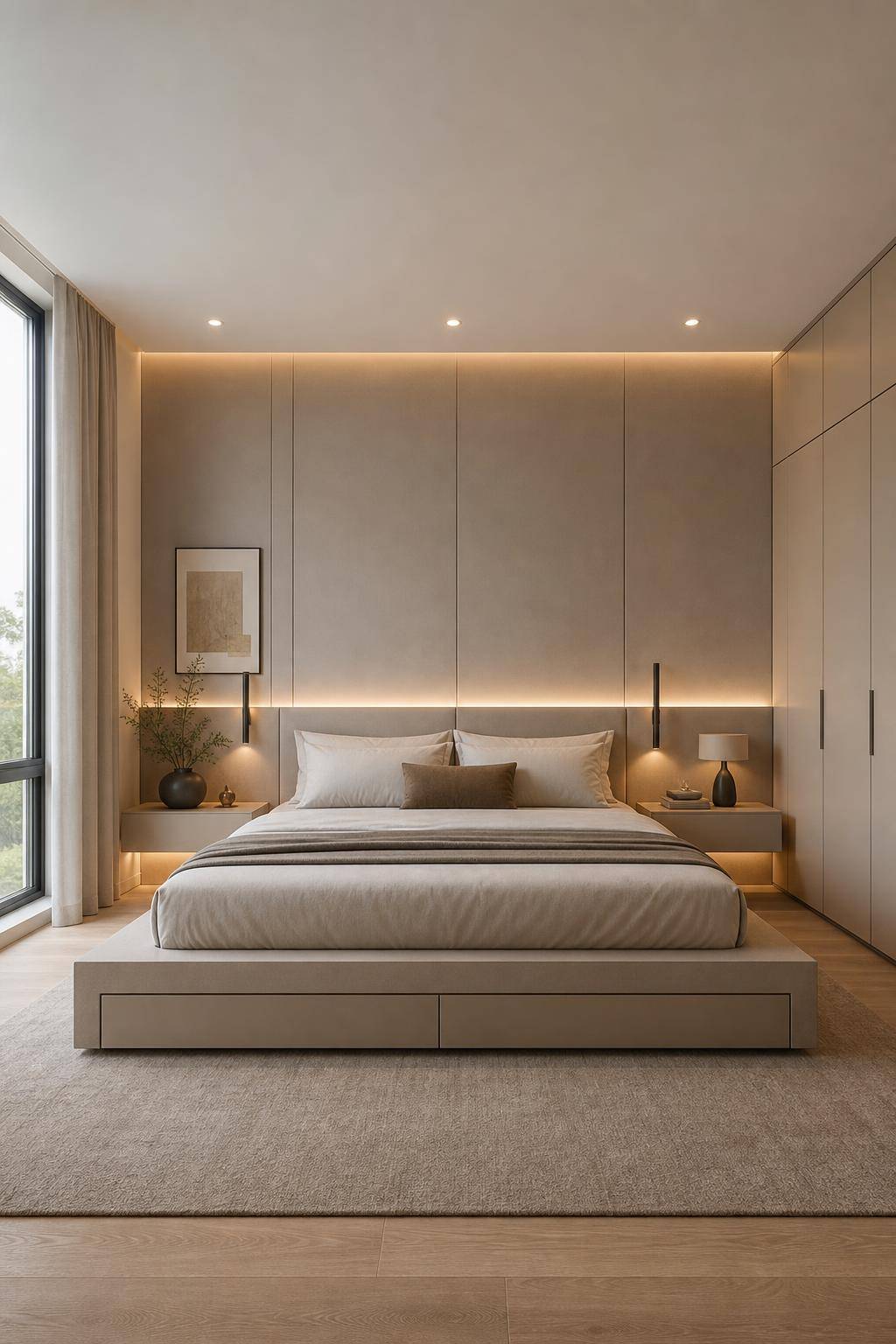 Designer-Schlafzimmer einrichten- Vermeide Unordnung mit cleveren Aufbewahrungslösungen
