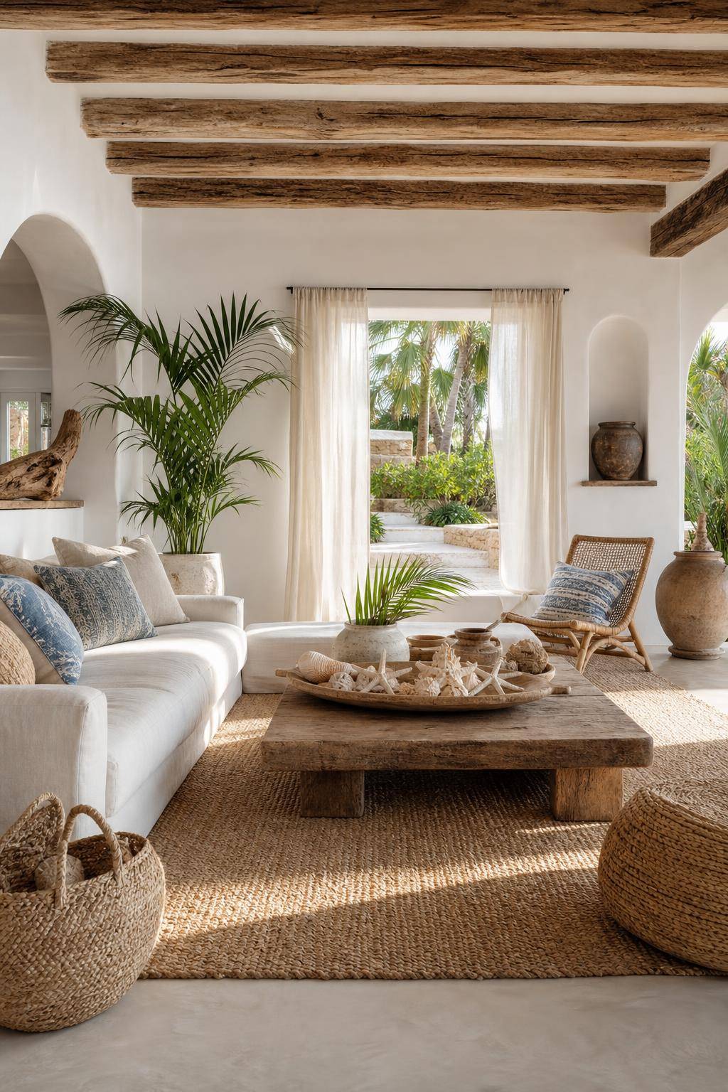 Einrichtung im Ibiza-Style- Dekoriere mit Muscheln und Seesternen liebevoll