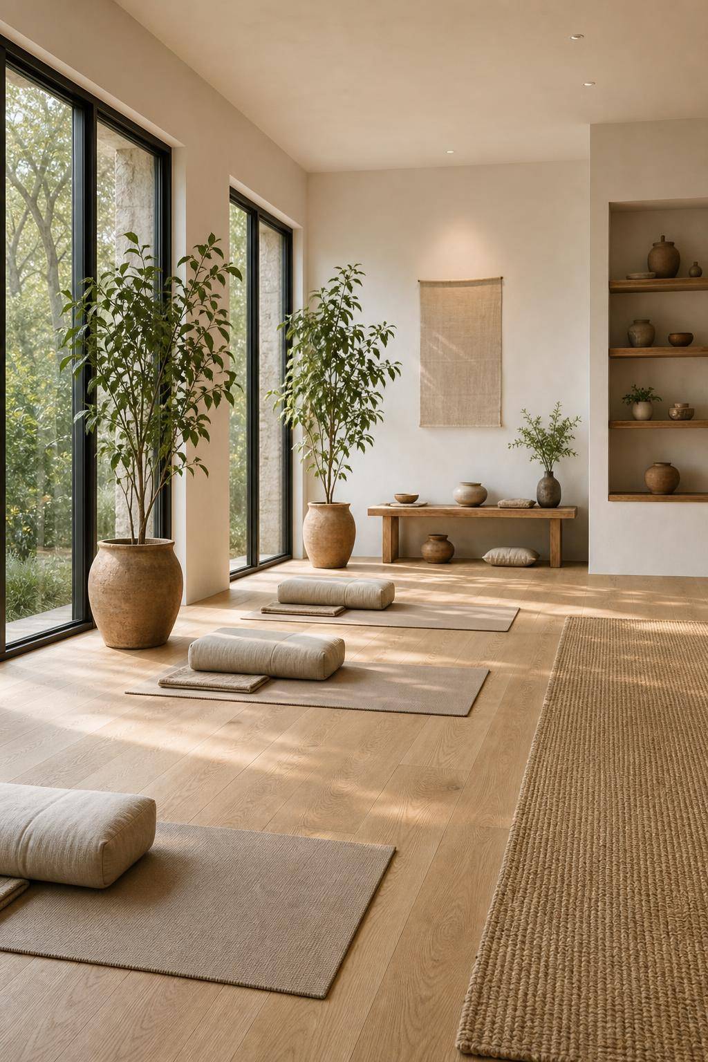 Einrichtungsstil: Slow Living- Erschaffe Platz für Achtsamkeit und Yoga
