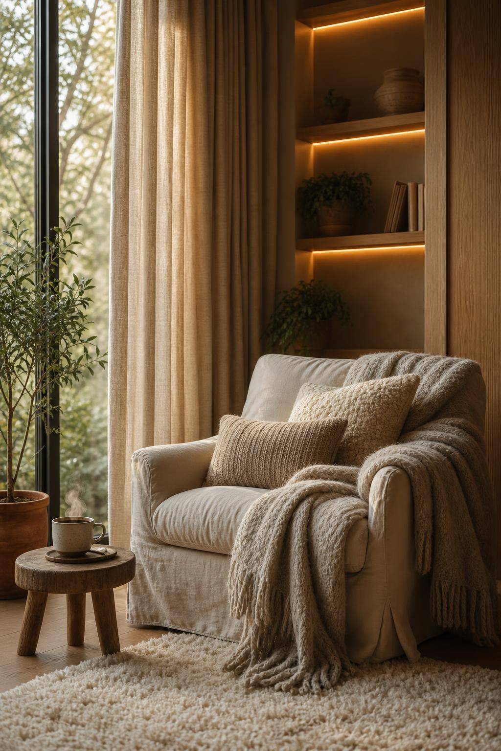 Einrichtungsstil: Slow Living- Gestalte Rückzugsorte mit weichen Textilien