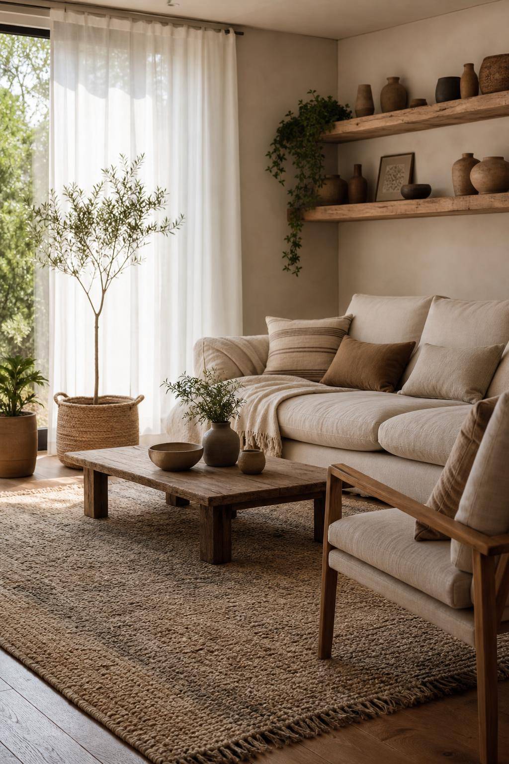 Einrichtungsstil: Slow Living- Lege Wohlfühlbereiche mit Teppichen an