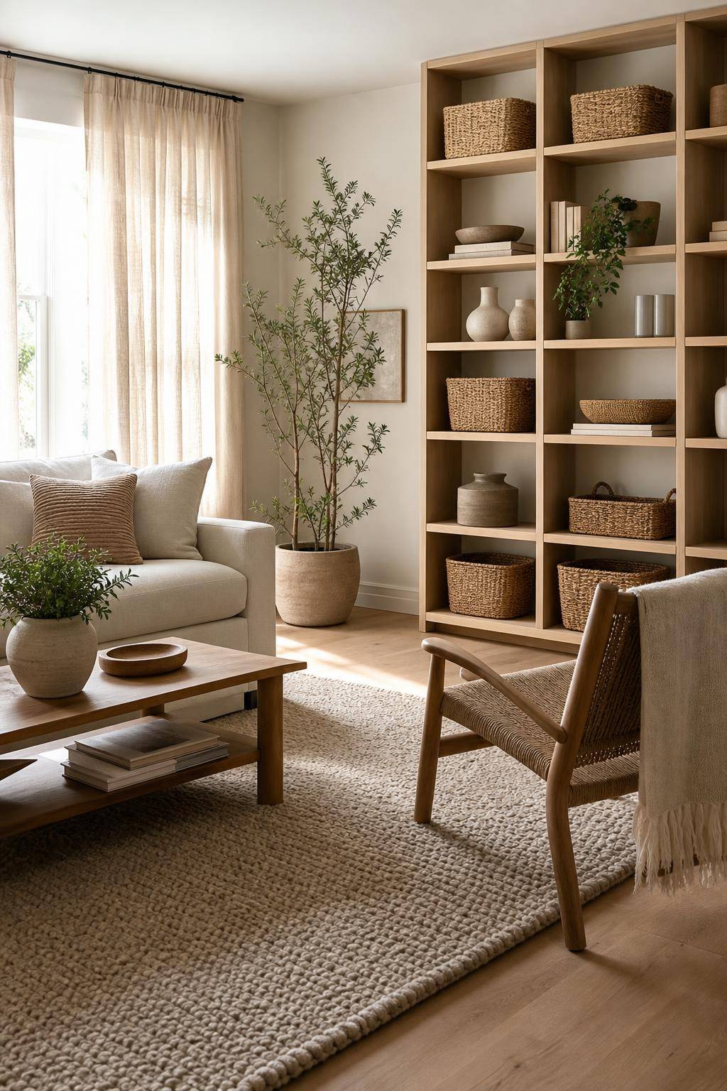 Einrichtungsstil: Slow Living- Pflege Ordnung mit stilvollen Körben