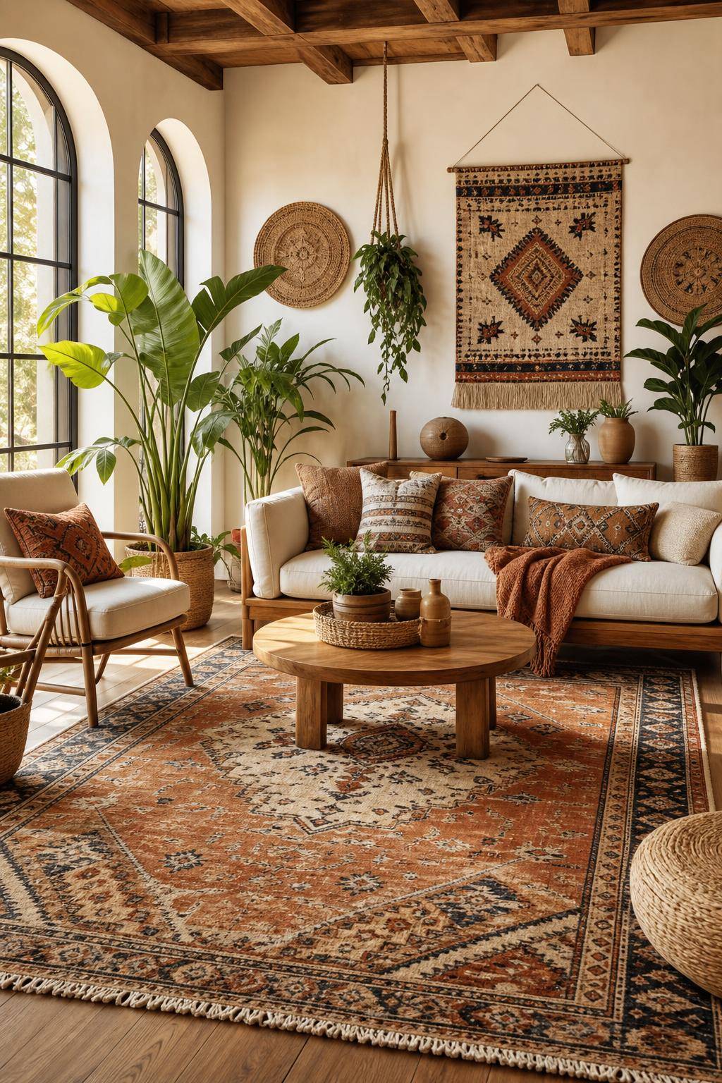 Ideen: Einrichten mit Boho-Teppich- Inspiriere Gäste mit einzigartigen Boho-Teppichmustern