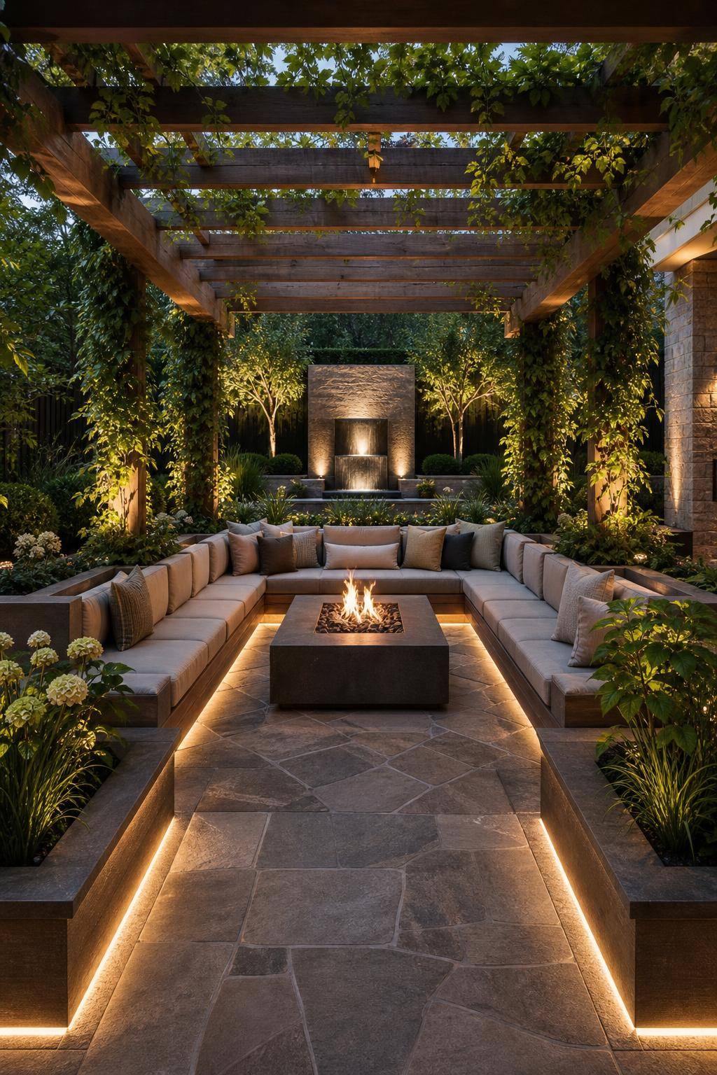 Ideen für Luxus-Garten- Personalisiere Sitzbereiche mit Maßanfertigungen