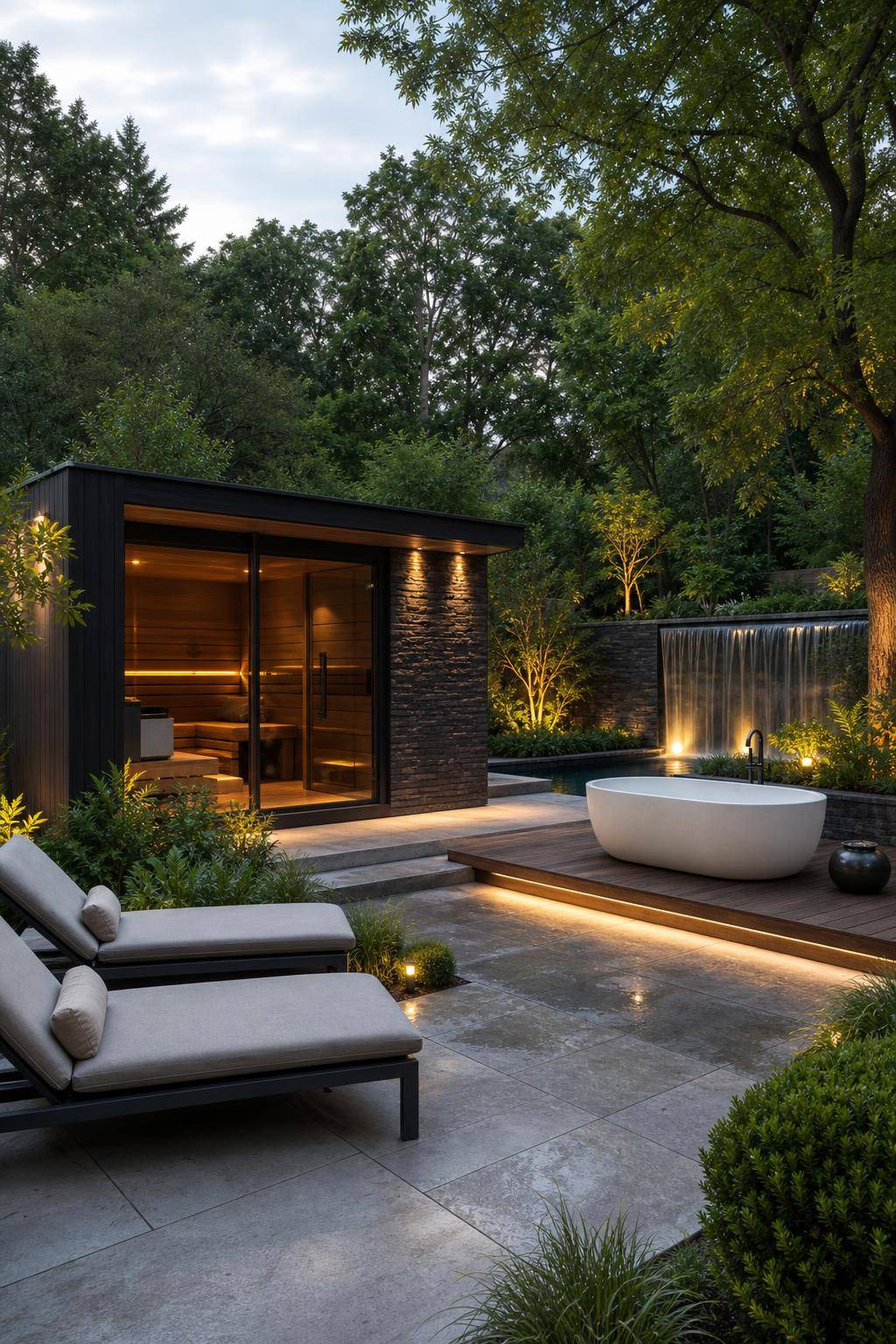 Ideen für Luxus-Garten- Probiere Outdoor-Saunen für private Wellnessmomente