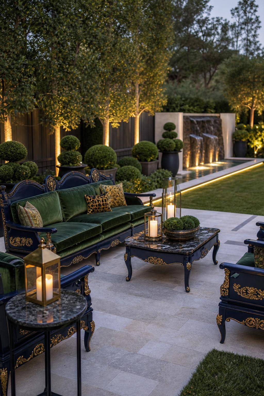 Ideen für Luxus-Garten- Verleihe alten Möbeln einen neuen Luxuslook
