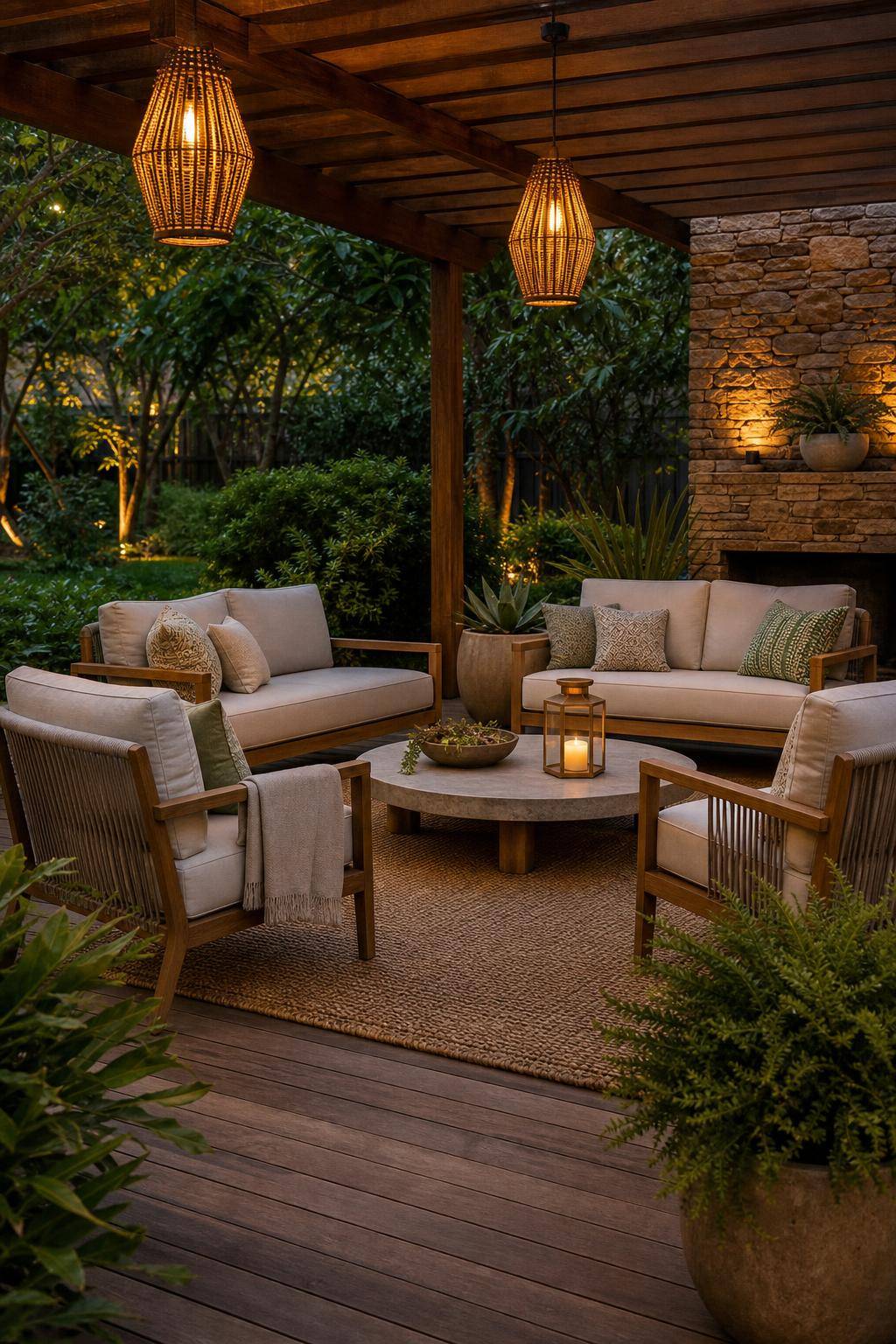 Outdoor-Wohnzimmer gestalten- Arrangiere deine Möbel für gute Gespräche