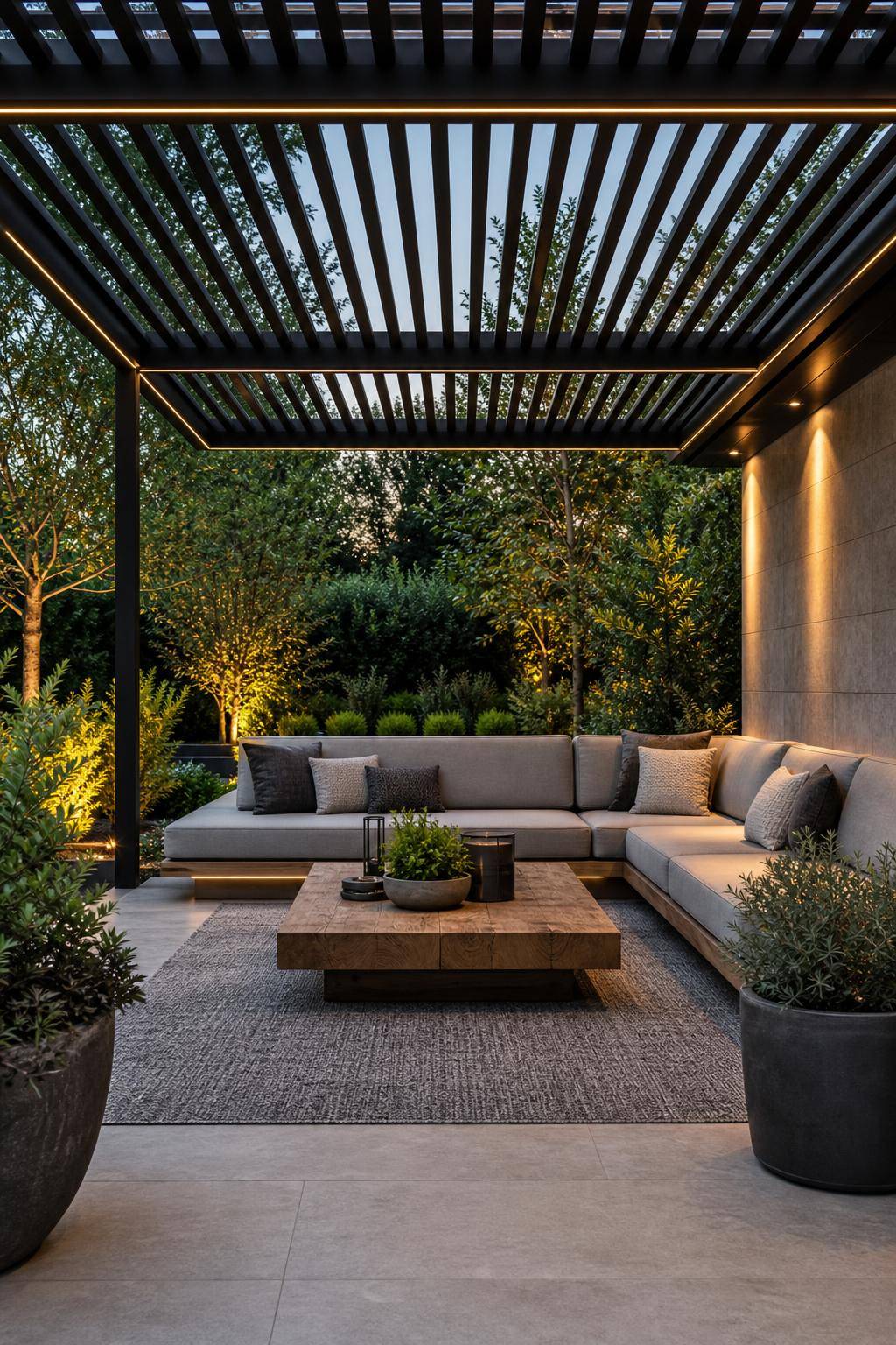 Outdoor-Wohnzimmer gestalten- Wähle modulare Loungemöbel für Flexibilität