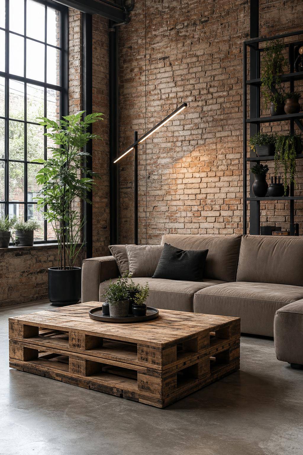 Ideen: verschiedene Arten von Couchtischen- Gestalte einen Tisch aus Paletten für Industrial-Charme